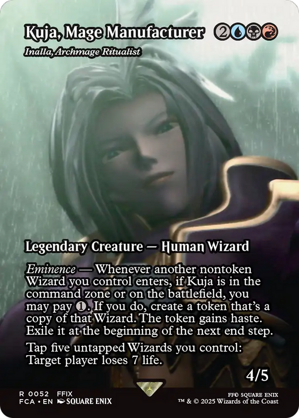 Kuja, Mage Manufacturer - Inalla, Archmage Ritualist (Showcase) (52) [FINAL FANTASY: Through the Ages] - Deck Out Gaming