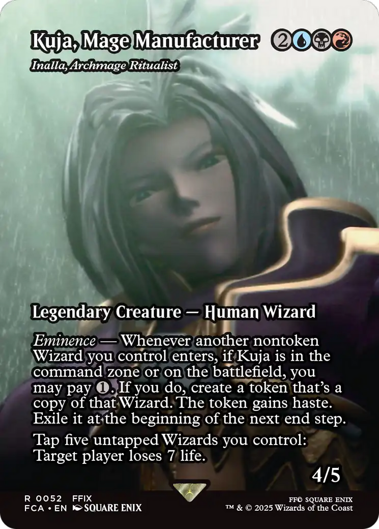 Kuja, Mage Manufacturer - Inalla, Archmage Ritualist (Showcase) (52) [FINAL FANTASY: Through the Ages] - Deck Out Gaming
