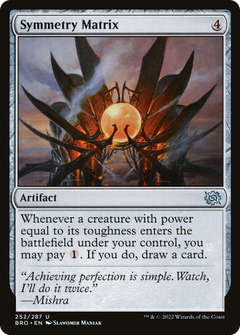 Symmetry Matrix (252) [The Brothers' War] foil - Deck Out Gaming