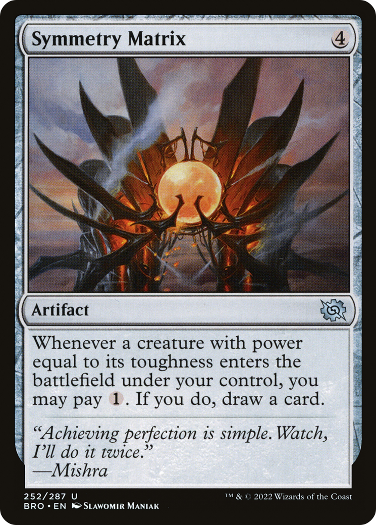 Symmetry Matrix (252) [The Brothers' War] - Deck Out Gaming