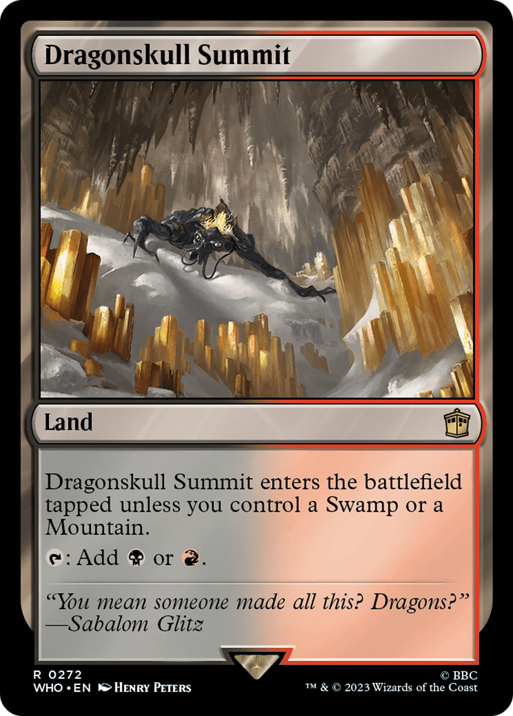 Dragonskull Summit (272) [Doctor Who] - Deck Out Gaming