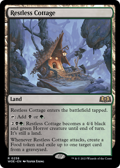 Restless Cottage (258) [Wilds of Eldraine] foil - Deck Out Gaming