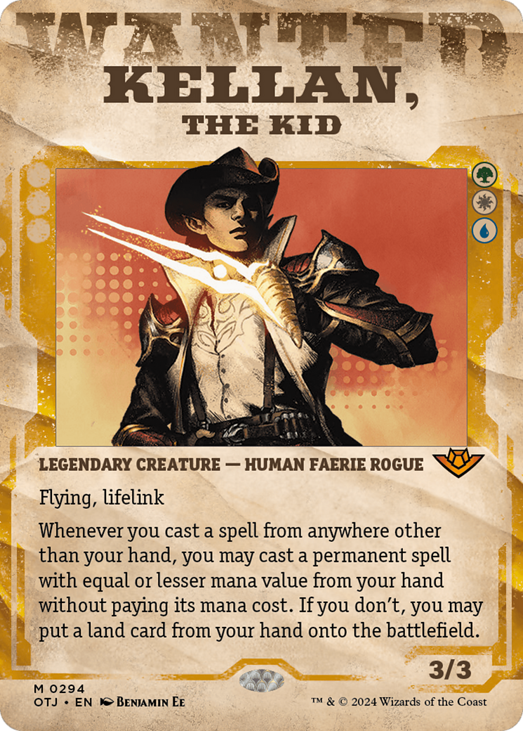 Kellan, the Kid (Showcase) (294) [Outlaws of Thunder Junction] foil - Deck Out Gaming
