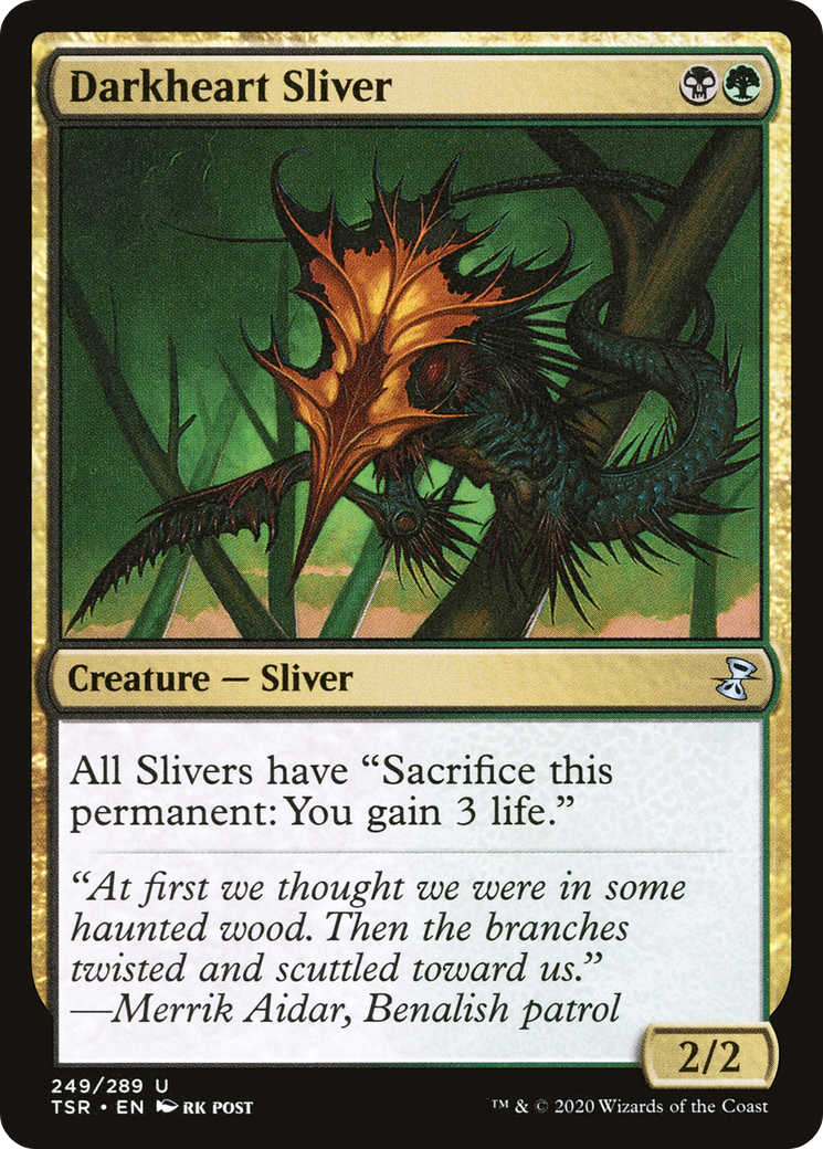 Darkheart Sliver (249) [Time Spiral Remastered] - Deck Out Gaming