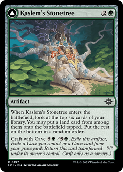 Kaslem's Stonetree (197) [The Lost Caverns of Ixalan] foil - Deck Out Gaming