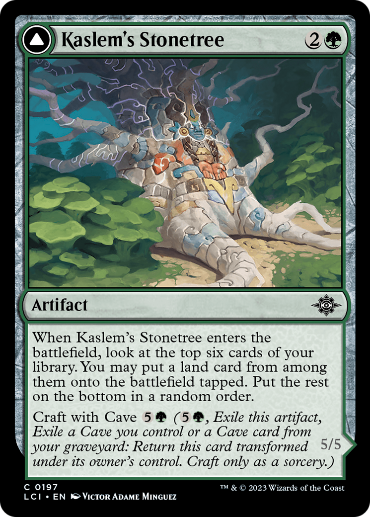 Kaslem's Stonetree (197) [The Lost Caverns of Ixalan] foil - Deck Out Gaming