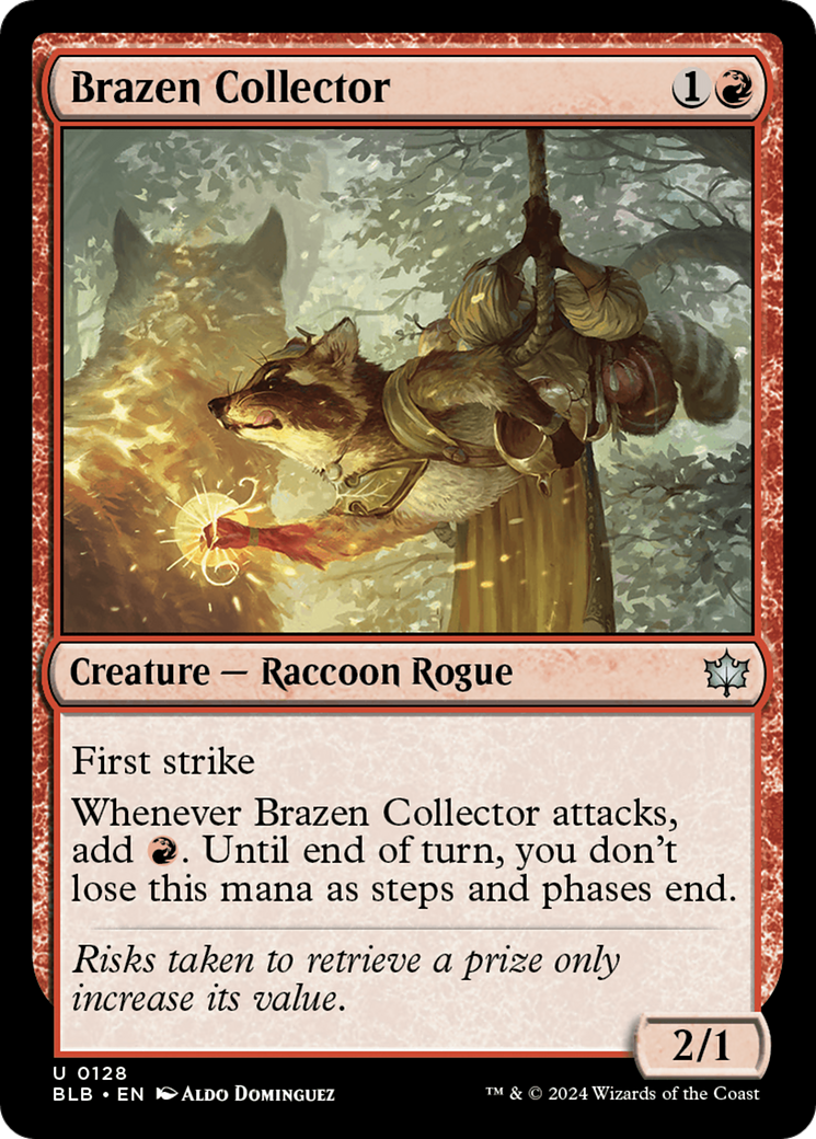 Brazen Collector (128) [Bloomburrow] foil - Deck Out Gaming