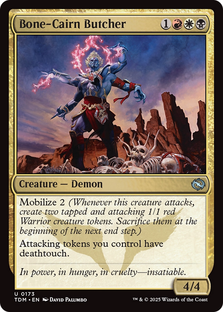 Bone-Cairn Butcher (173) [Tarkir: Dragonstorm] - Deck Out Gaming