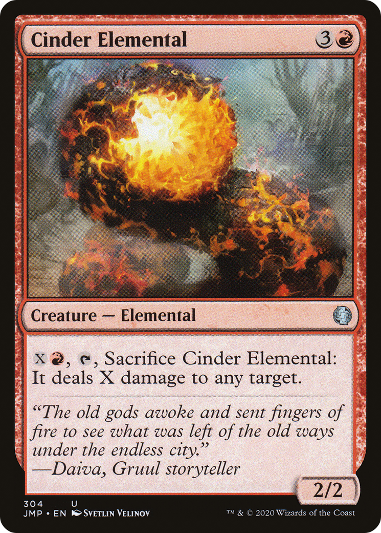 Cinder Elemental (304) [Jumpstart] - Deck Out Gaming