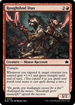 Roughshod Duo (150) [Bloomburrow] foil - Deck Out Gaming
