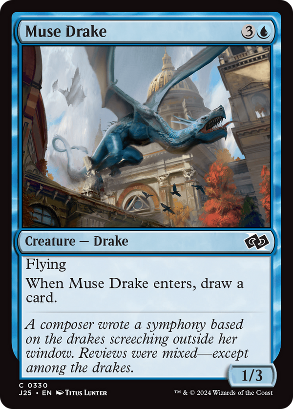 Muse Drake (330) [Foundations Jumpstart] - Deck Out Gaming