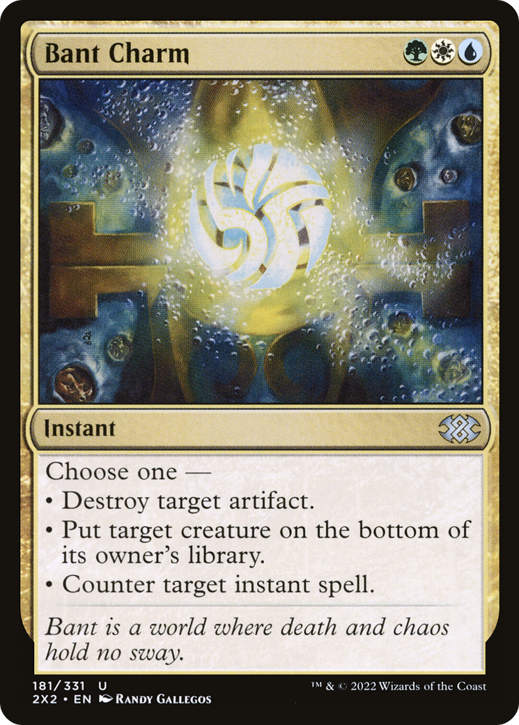 Bant Charm (181) [Double Masters 2022] foil - Deck Out Gaming