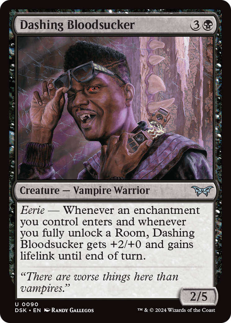 Dashing Bloodsucker (90) [Duskmourn: House of Horror] - Deck Out Gaming