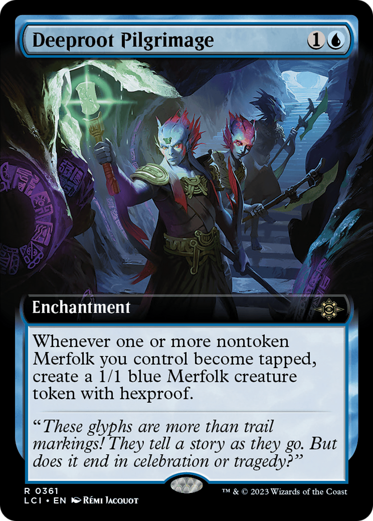 Deeproot Pilgrimage (Extended Art) (361) [The Lost Caverns of Ixalan] - Deck Out Gaming