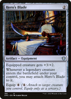 Hero's Blade (186) [Dominaria United Commander] - Deck Out Gaming
