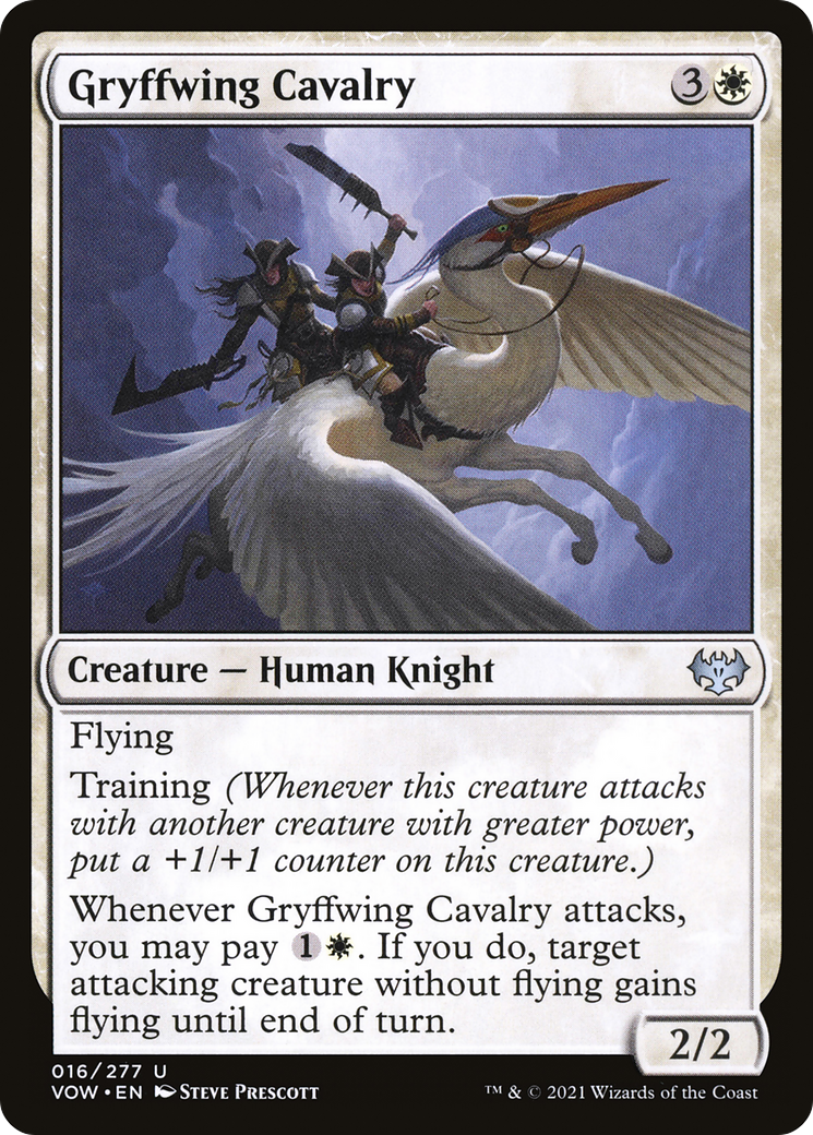 Gryffwing Cavalry (16) [Innistrad: Crimson Vow] - Deck Out Gaming