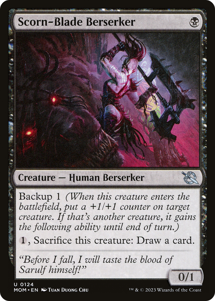 Scorn-Blade Berserker (124) [March of the Machine] - Deck Out Gaming