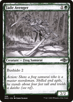 Jade Avenger (Showcase) (356) [Modern Horizons 2] foil - Deck Out Gaming
