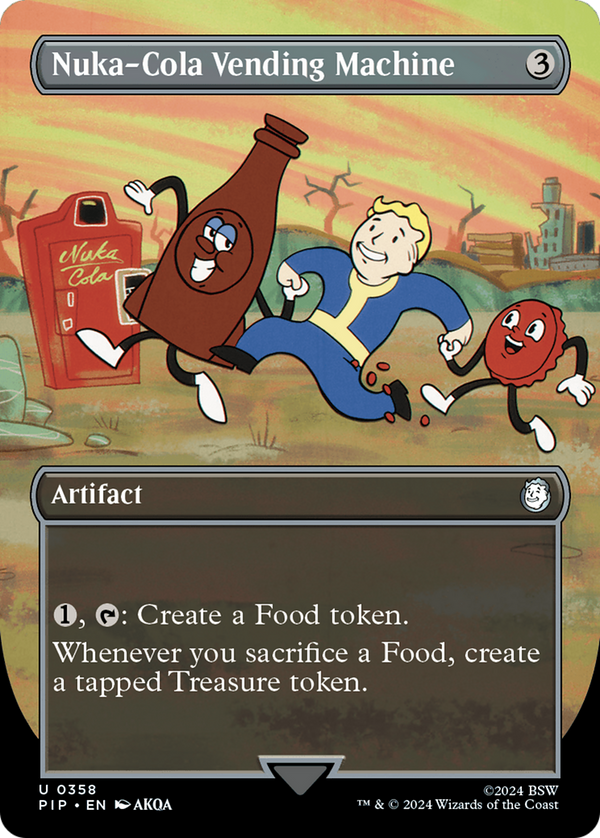 Nuka-Cola Vending Machine (Borderless) (358) [Fallout] - Deck Out Gaming