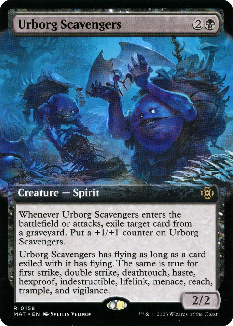 Urborg Scavengers (Extended Art) (158) [March of the Machine: The Aftermath] foil - Deck Out Gaming