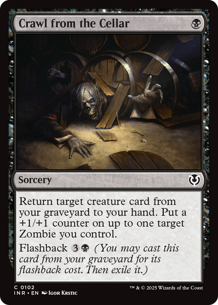 Crawl from the Cellar (102) [Innistrad Remastered] foil - Deck Out Gaming