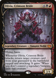 Olivia, Crimson Bride (Showcase) (315) [Innistrad: Crimson Vow] foil - Deck Out Gaming