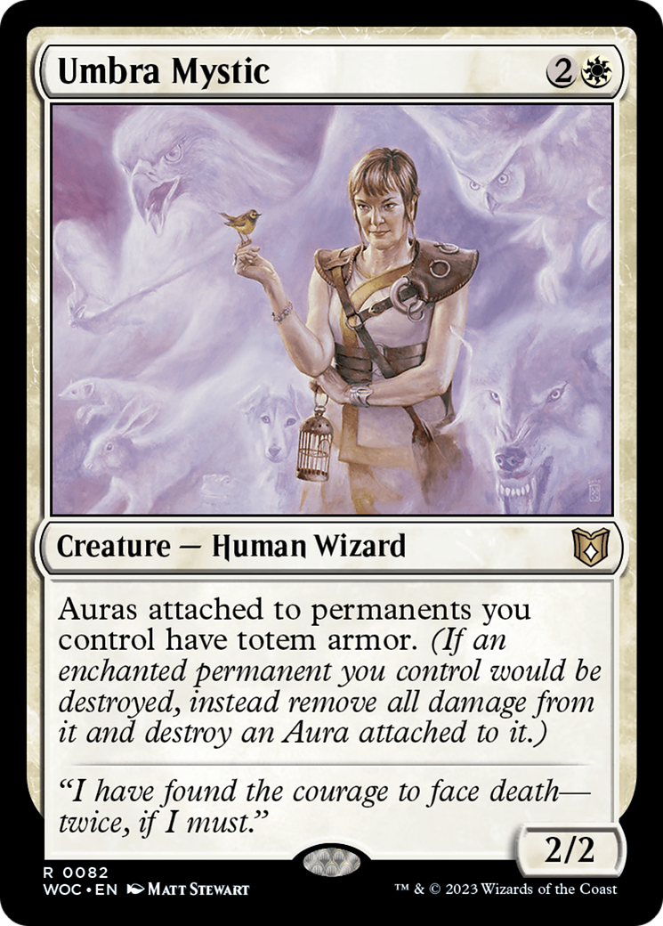 Umbra Mystic (82) [Wilds of Eldraine Commander] - Deck Out Gaming