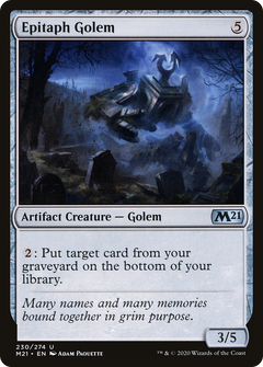 Epitaph Golem (230) [Core Set 2021] - Deck Out Gaming