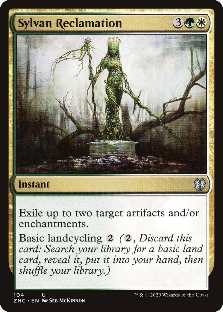 Sylvan Reclamation (104) [Commander: Zendikar Rising] - Deck Out Gaming