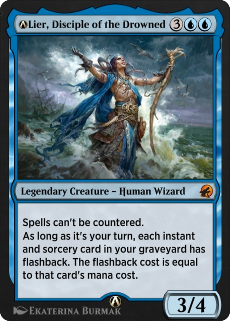 A-Lier, Disciple of the Drowned (A-59) [Innistrad: Midnight Hunt] - Deck Out Gaming