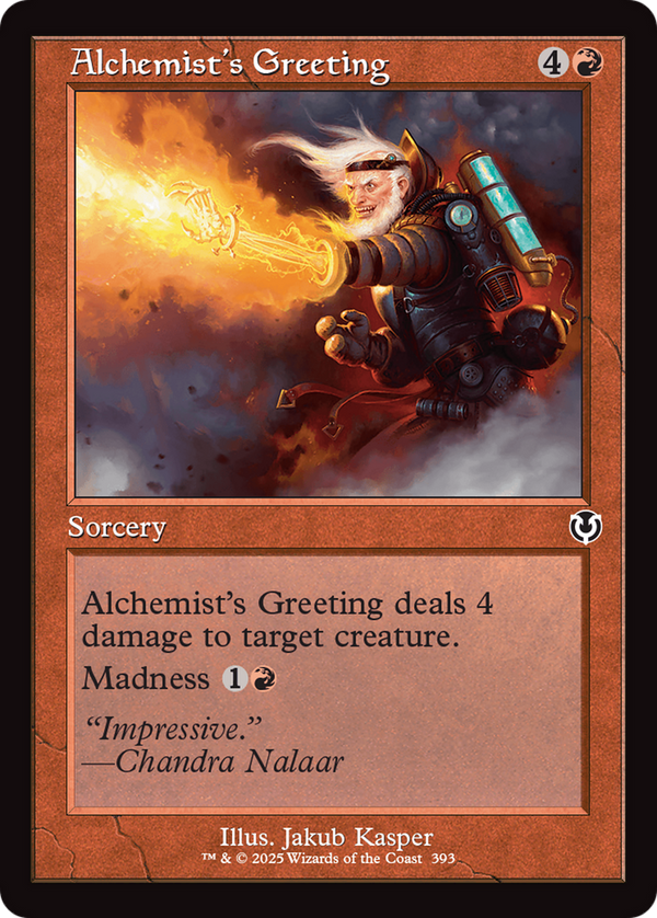 Alchemist's Greeting (Retro Frame) (393) [Innistrad Remastered] foil - Deck Out Gaming