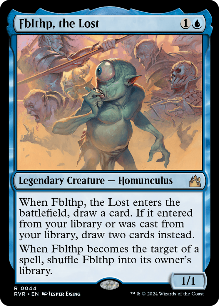 Fblthp, the Lost (44) [Ravnica Remastered] - Deck Out Gaming