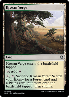 Krosan Verge (271) [Murders at Karlov Manor Commander] - Deck Out Gaming