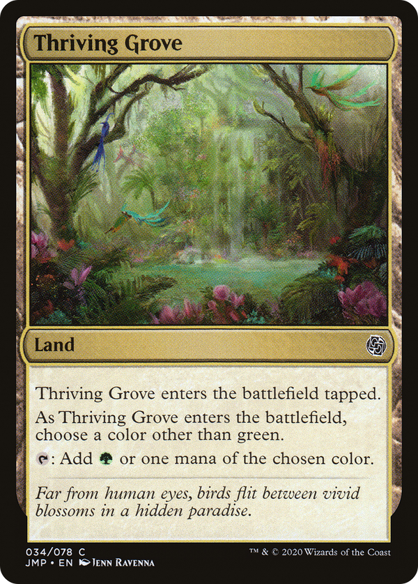 Thriving Grove (34) [Jumpstart] - Deck Out Gaming