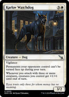 Karlov Watchdog (20) [Murders at Karlov Manor] - Deck Out Gaming