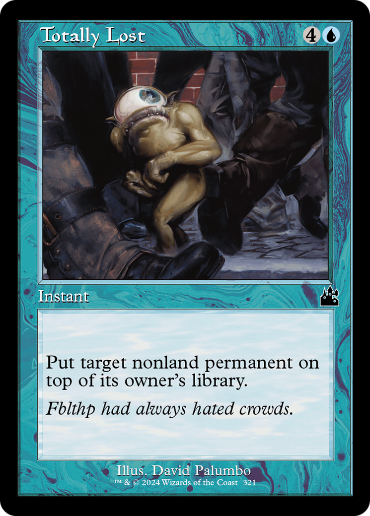 Totally Lost (Retro Frame) (321) [Ravnica Remastered] - Deck Out Gaming