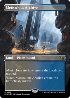 Meticulous Archive (Borderless) (328) [Murders at Karlov Manor] - Deck Out Gaming