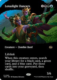 Lotuslight Dancers (Borderless) (363) [Tarkir: Dragonstorm] - Deck Out Gaming