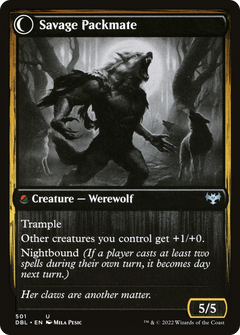 Child of the Pack (501) [Innistrad: Double Feature] foil - Deck Out Gaming