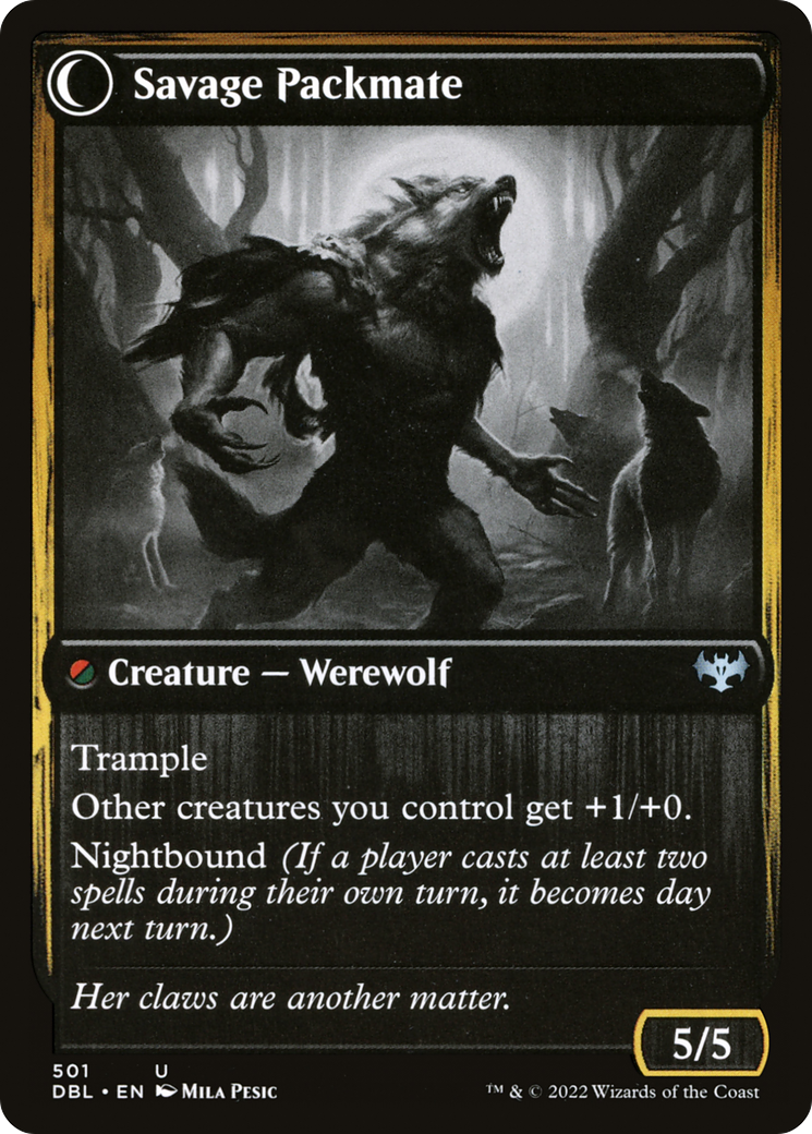 Child of the Pack (501) [Innistrad: Double Feature] - Deck Out Gaming