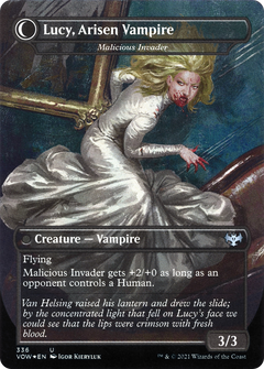Innocent Traveler // Malicious Invader (336) [Innistrad: Crimson Vow] - Deck Out Gaming