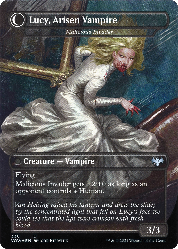 Innocent Traveler // Malicious Invader (336) [Innistrad: Crimson Vow] - Deck Out Gaming