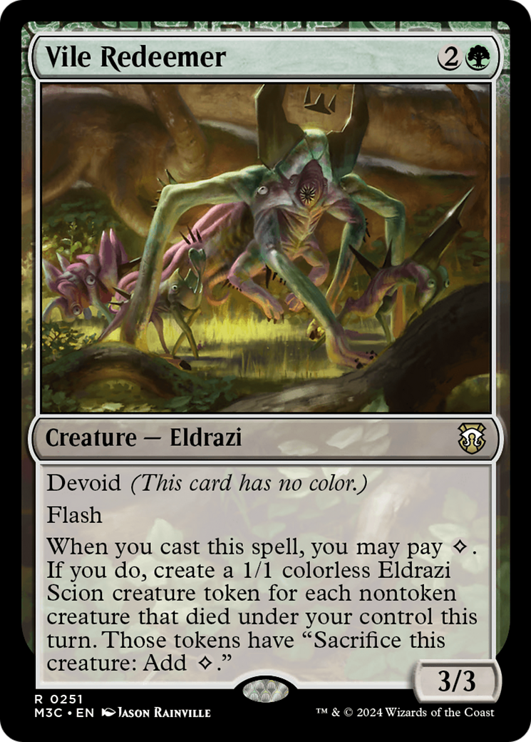 Vile Redeemer (251) [Modern Horizons 3 Commander] - Deck Out Gaming