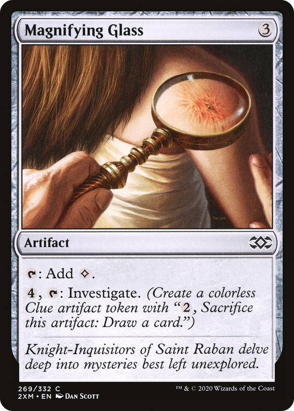 Magnifying Glass (269) [Double Masters] foil - Deck Out Gaming