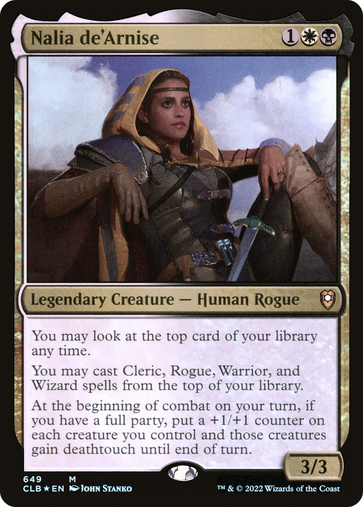 Nalia de'Arnise (649) [Commander Legends: Battle for Baldur's Gate] foil - Deck Out Gaming