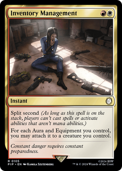 Inventory Management (105) [Fallout] foil - Deck Out Gaming