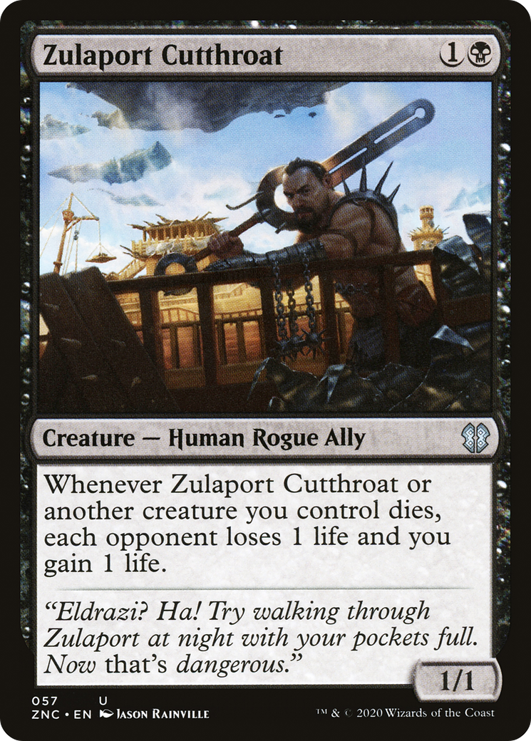Zulaport Cutthroat (57) [Commander: Zendikar Rising] - Deck Out Gaming