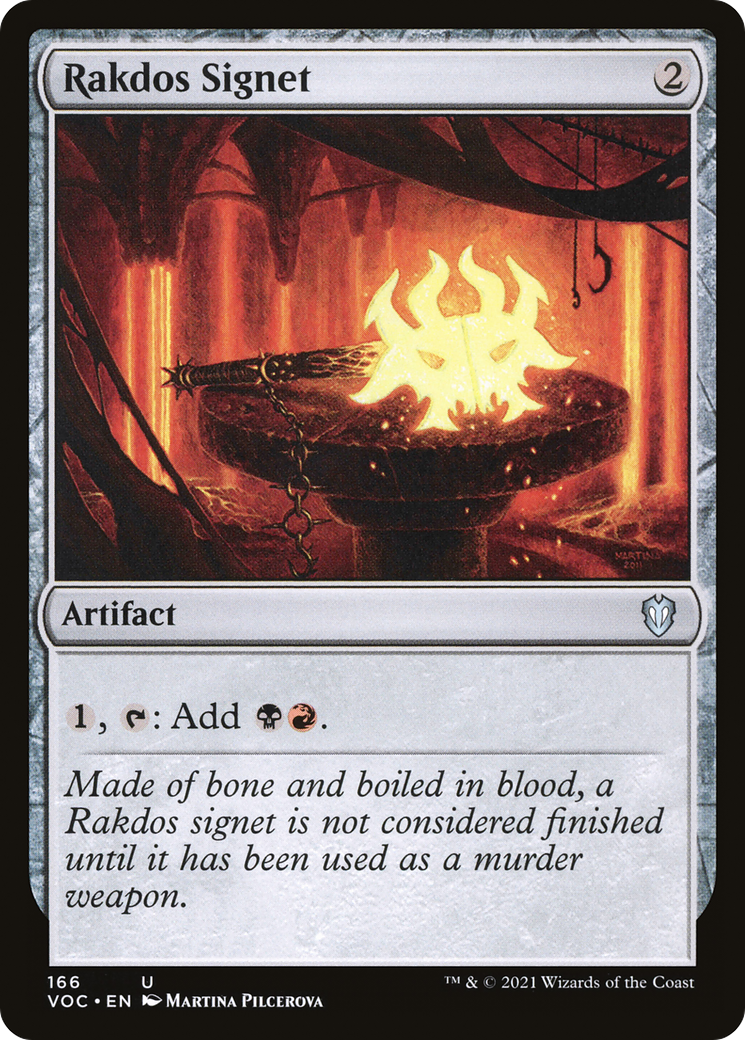 Rakdos Signet (166) [Commander: Innistrad: Crimson Vow] - Deck Out Gaming