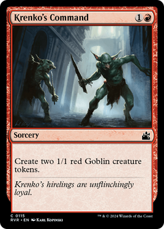 Krenko's Command (115) [Ravnica Remastered] - Deck Out Gaming