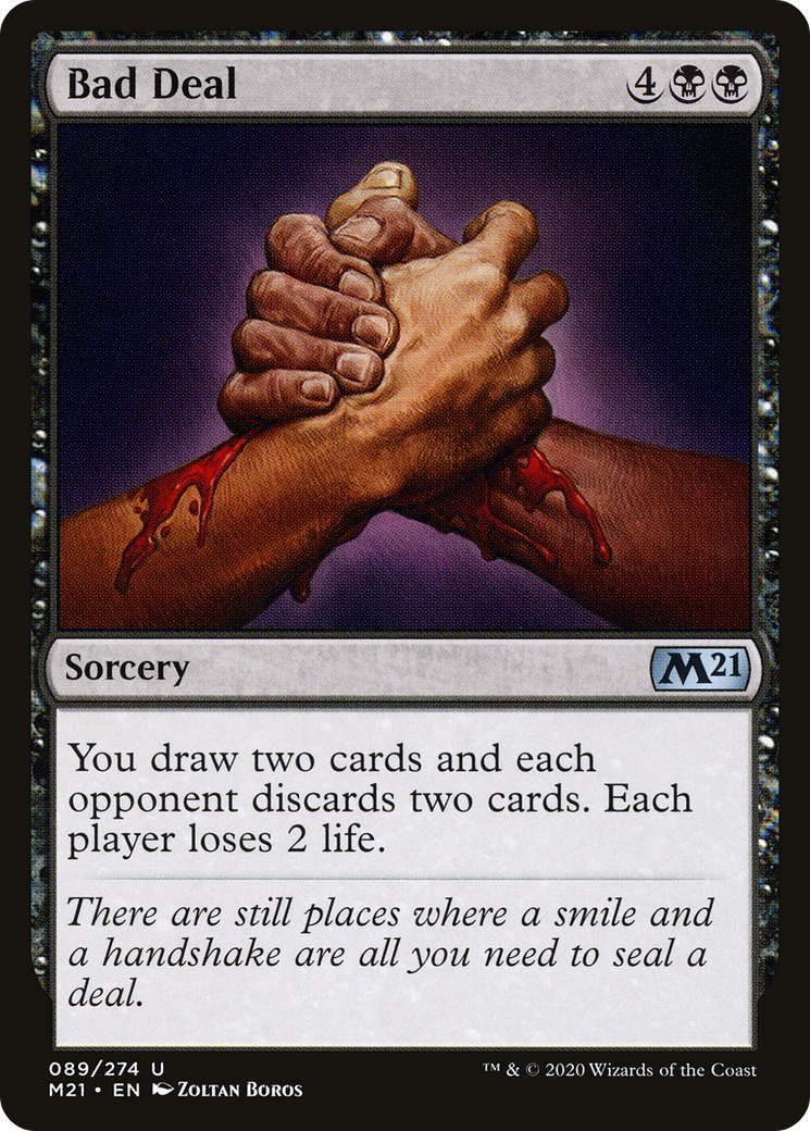 Bad Deal (89) [Core Set 2021] foil - Deck Out Gaming